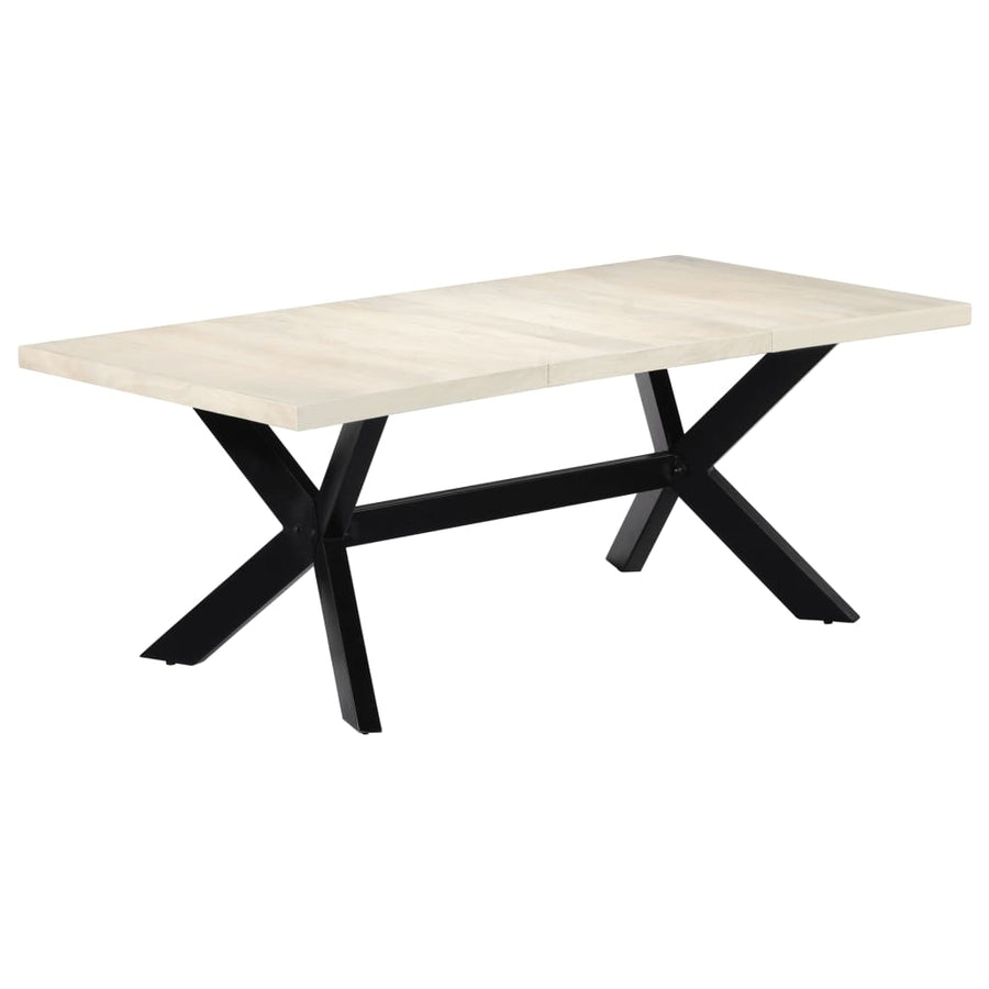 Eettafel Massief Mangohout 200 x 100 x 75 cm