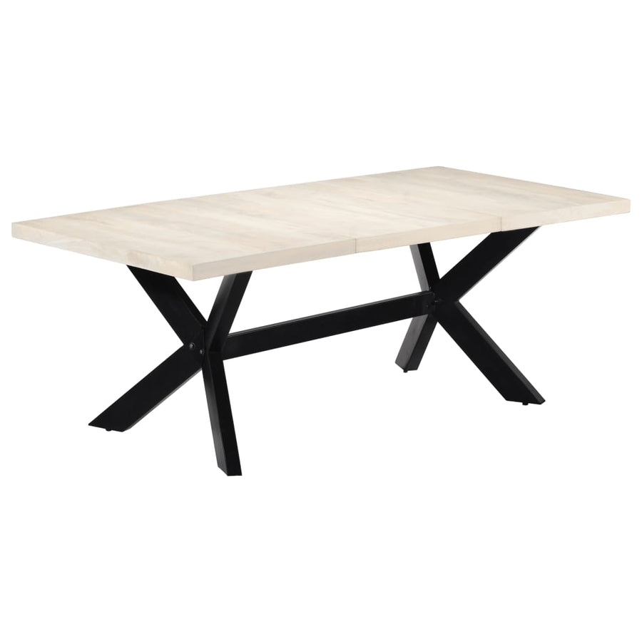 Eettafel Massief Mangohout 200 x 100 x 75 cm