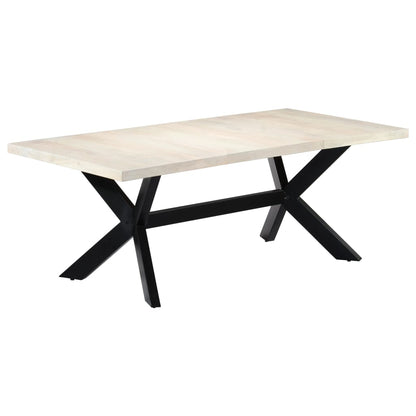 Eettafel Massief Mangohout 200 x 100 x 75 cm