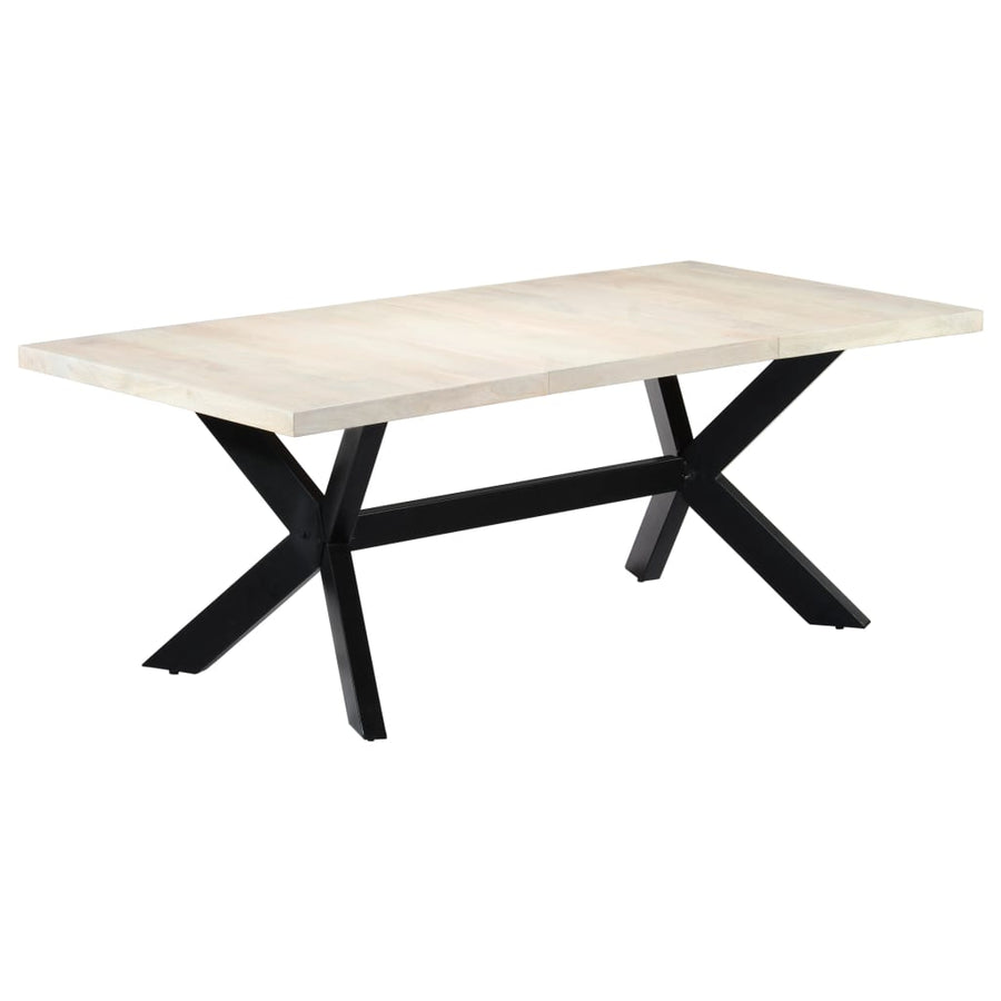 Eettafel Massief Mangohout 200 x 100 x 75 cm