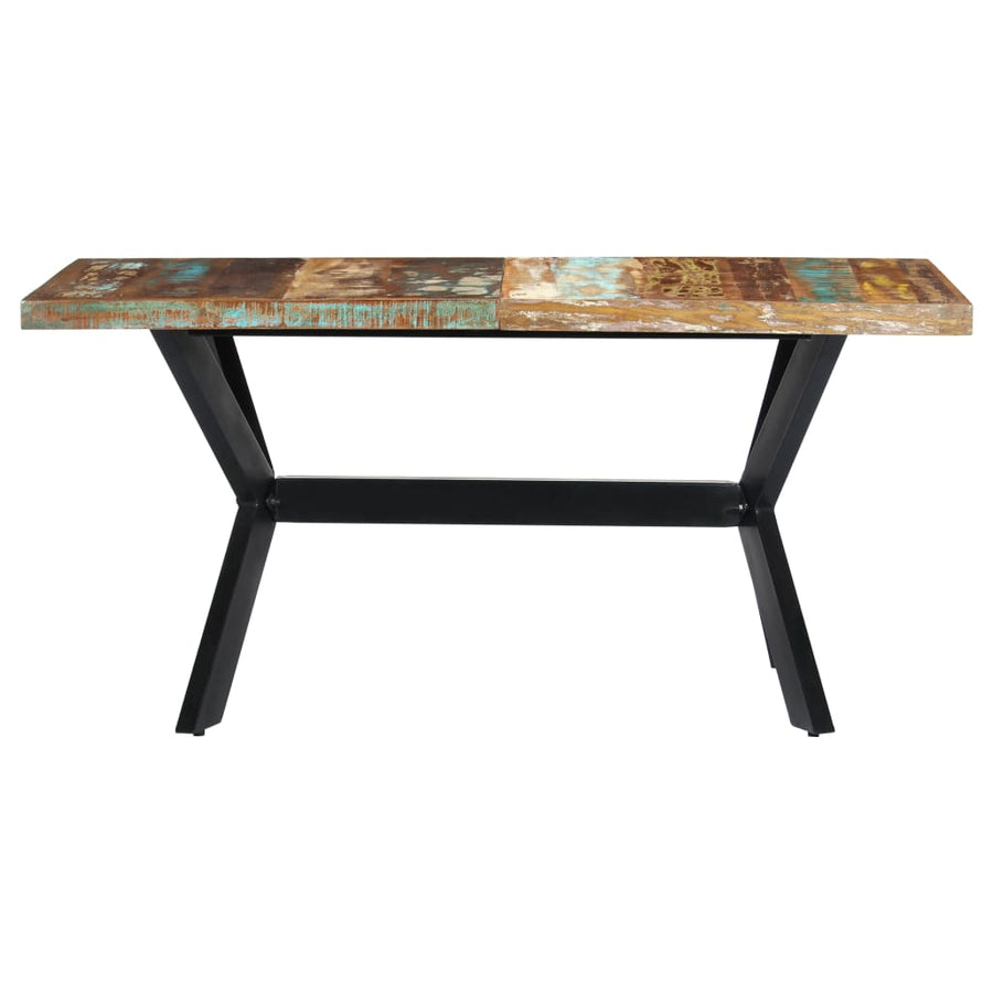 Eettafel Massief Gerecycled Hout 160 x 80 x 75 cm