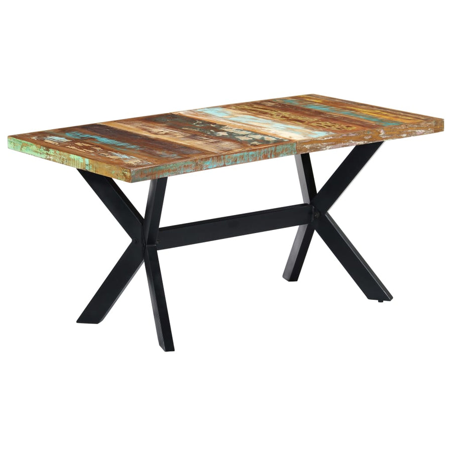 Eettafel Massief Gerecycled Hout 160 x 80 x 75 cm