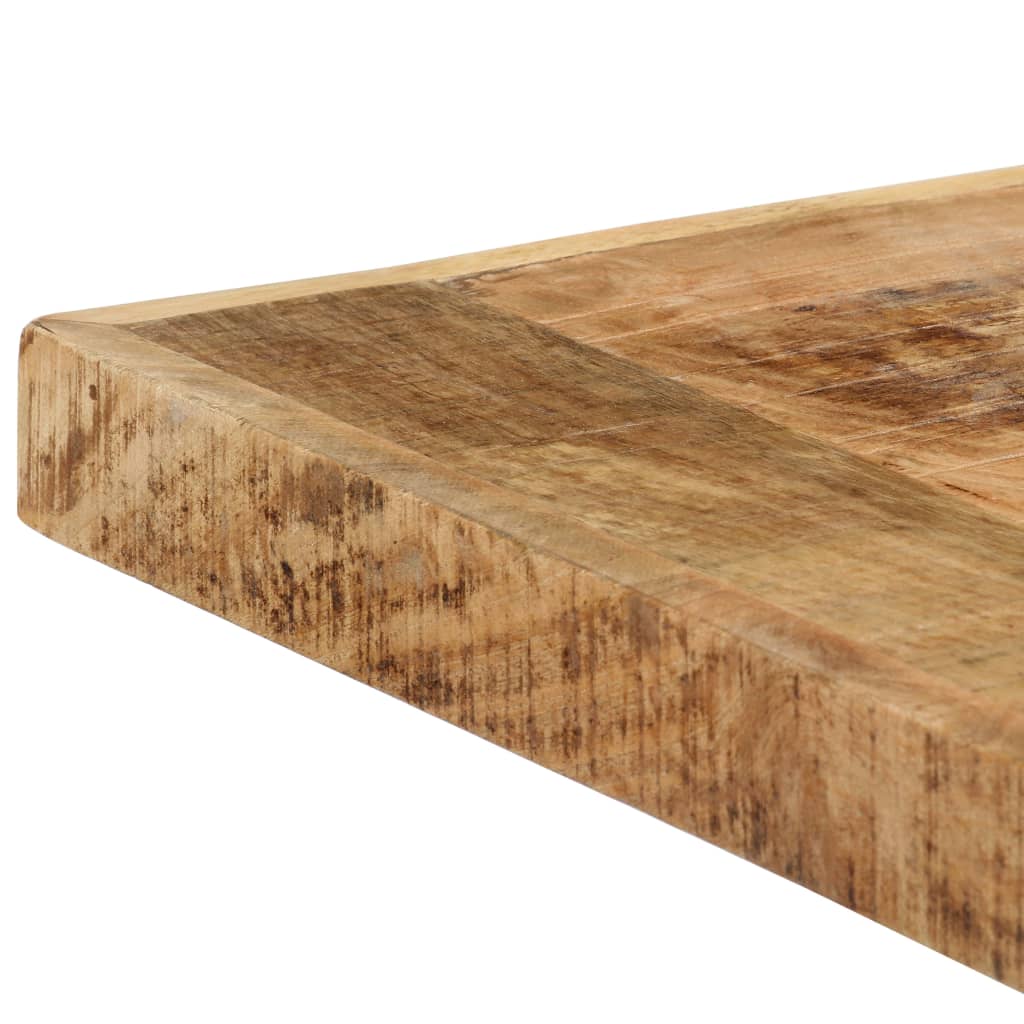 Eettafel Massief Ruw Mangohout 140 x 70 x 75 cm Lichtbruin