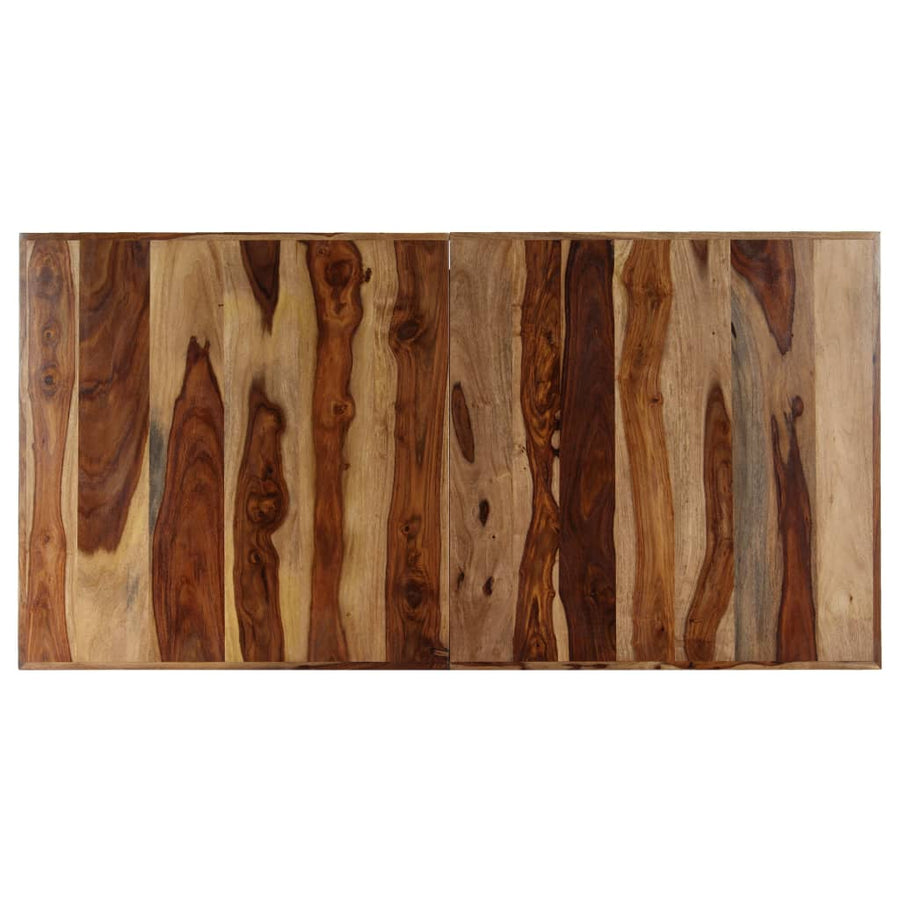 Eettafel Massief Sheeshamhout 140 x 70 x 75 cm Bruin
