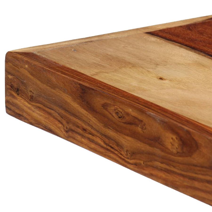 Eettafel Massief Sheeshamhout 140 x 70 x 75 cm Bruin