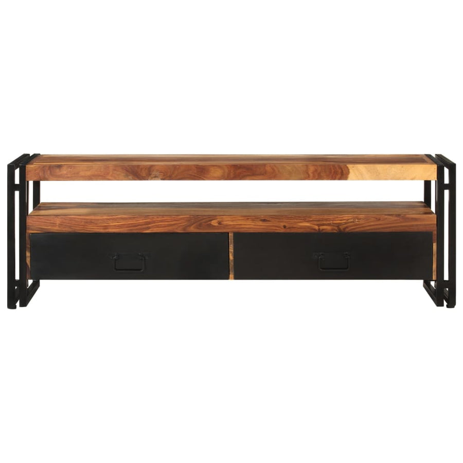 Tv-meubel 120x30x40 cm massief acaciahout
