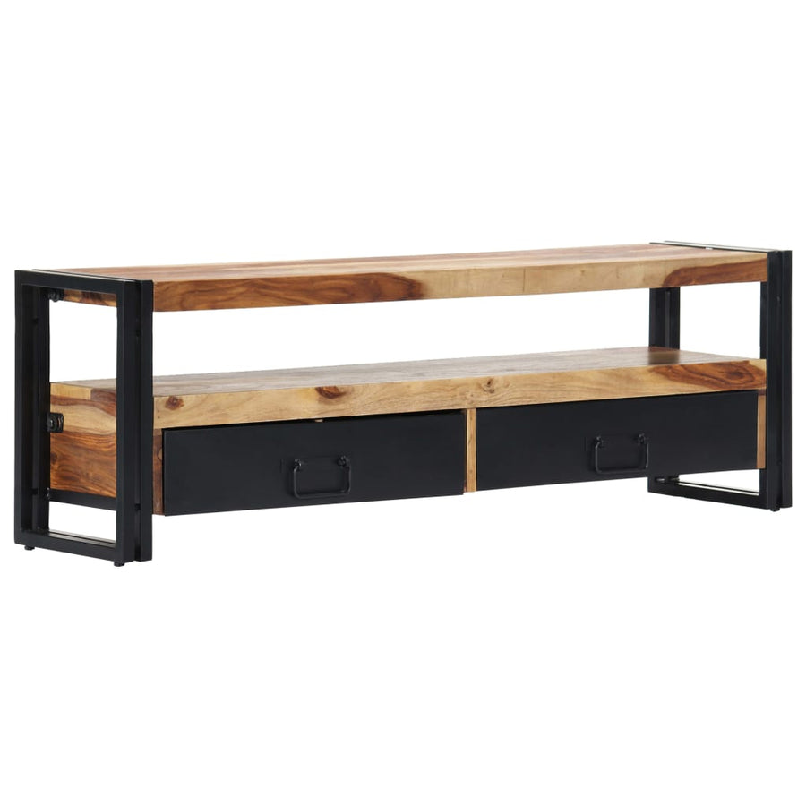 Tv-meubel 120x30x40 cm massief acaciahout