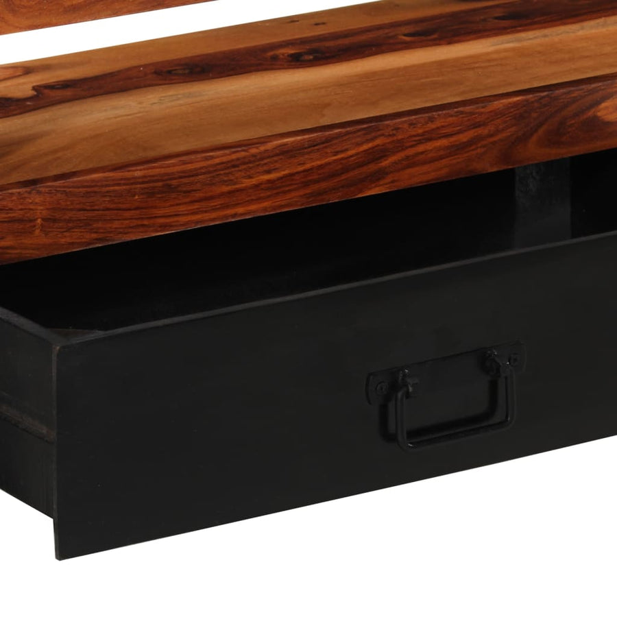 Tv-meubel 120x30x40 cm massief acaciahout