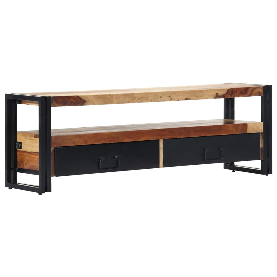 Tv-meubel 120x30x40 cm massief acaciahout