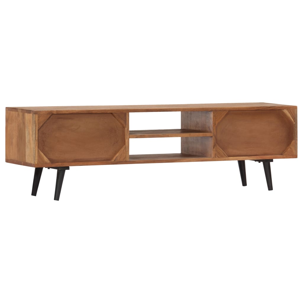 Tv-meubel 140x30x40 cm massief acaciahout