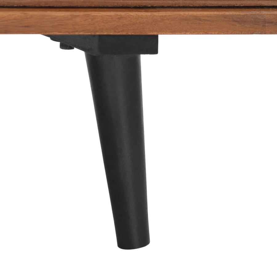 Tv-meubel 140x30x40 cm massief acaciahout