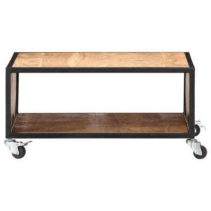 Salontafel 70X70X32 Cm Massief Acaciahout