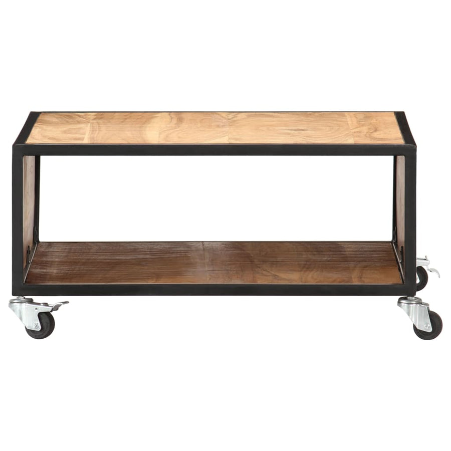 Salontafel 70X70X32 Cm Massief Acaciahout