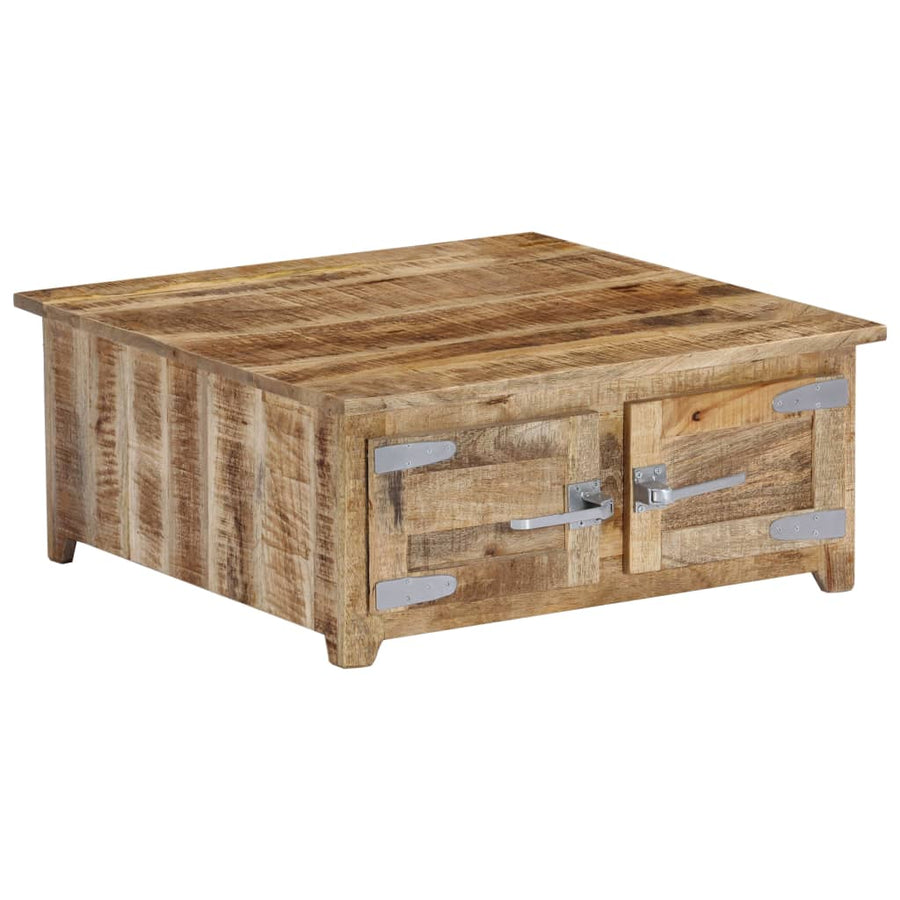 Salontafel 70X70X30 Cm Massief Mangohout 70 x 70 x 30 cm