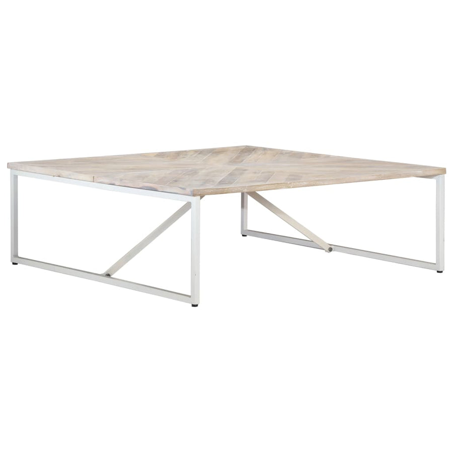 Salontafel 110x110x36 cm massief mangohout