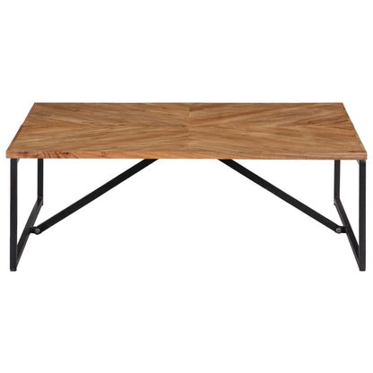 Salontafel 110X110X36 Cm Massief Acaciahout Bruin