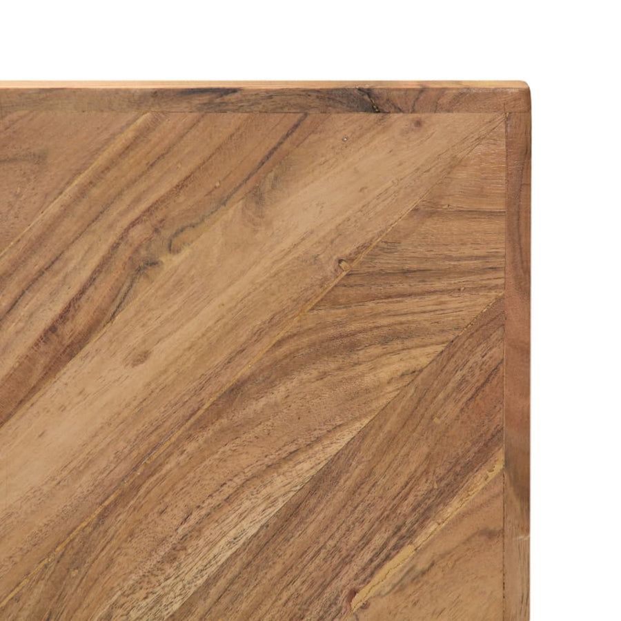 Salontafel 110X110X36 Cm Massief Acaciahout Bruin