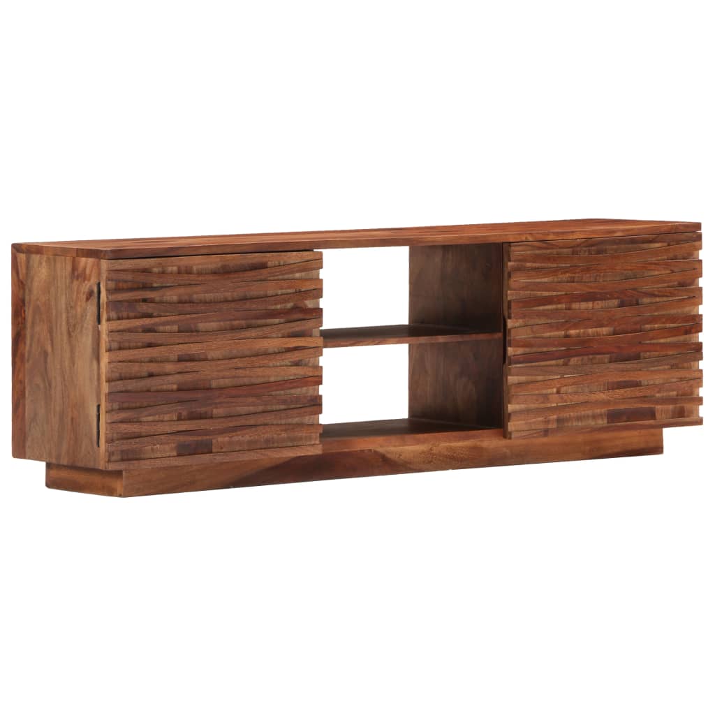 Tv-meubel 120x30x40 cm massief acaciahout