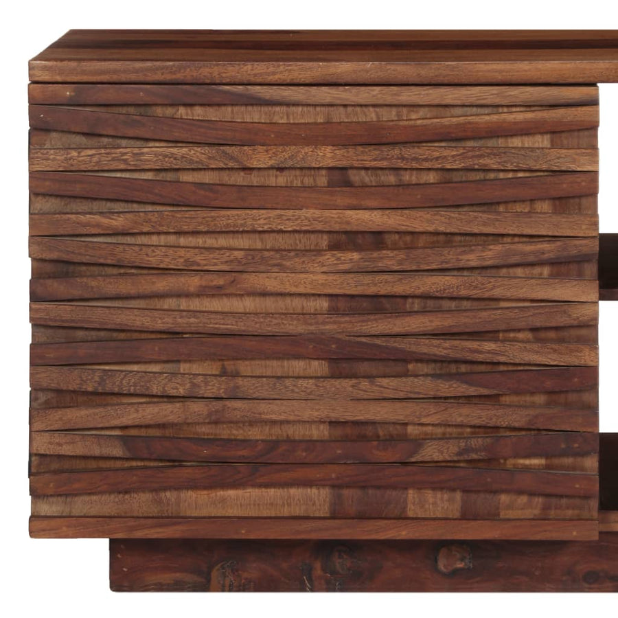 Tv-meubel 120x30x40 cm massief acaciahout