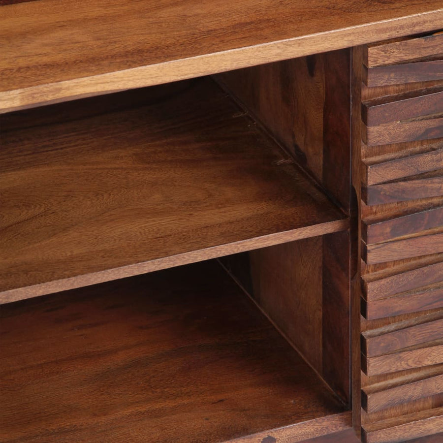 Tv-meubel 120x30x40 cm massief acaciahout