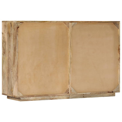 Alfabetkast met 6 lades 120x35x79 cm massief mangohout
