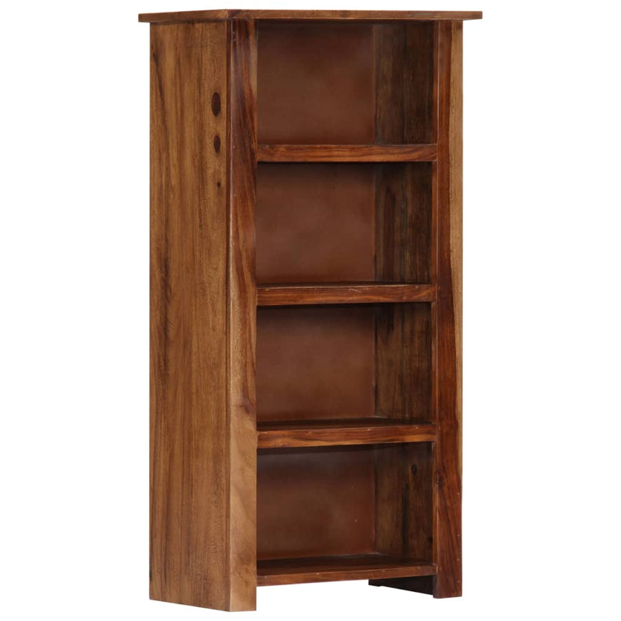 Boekenkast 50X30X100 Cm Massief Sheeshamhout