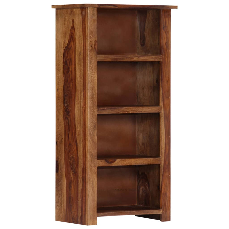 Boekenkast 50X30X100 Cm Massief Sheeshamhout