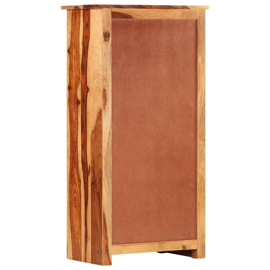 Boekenkast 50X30X100 Cm Massief Sheeshamhout