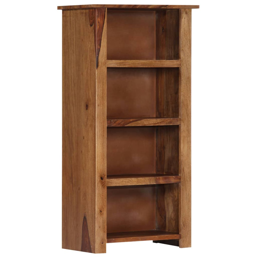 Boekenkast 50X30X100 Cm Massief Sheeshamhout