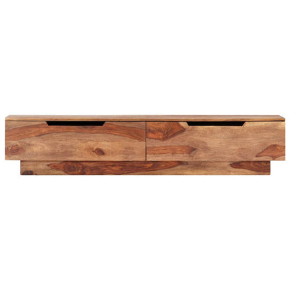 Tv-Meubel 145X30X30 Cm Massief Sheeshamhout