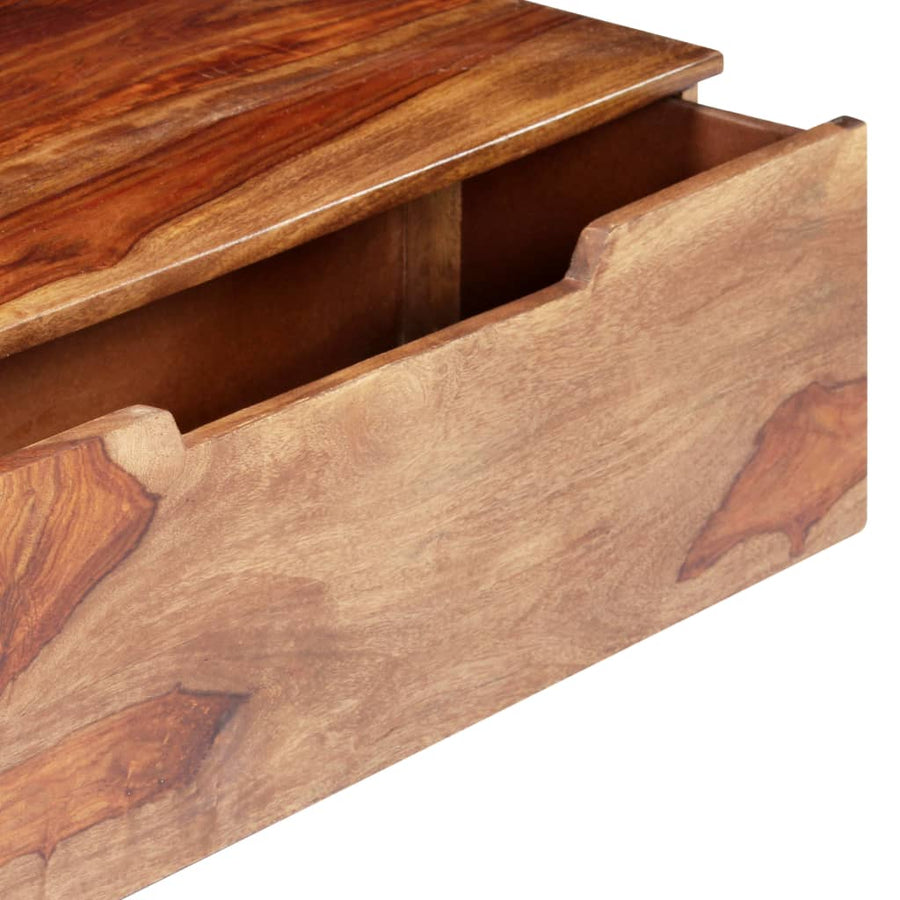 Tv-Meubel 145X30X30 Cm Massief Sheeshamhout