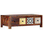 Coffee table 90x50x30 cm solid acacia wood