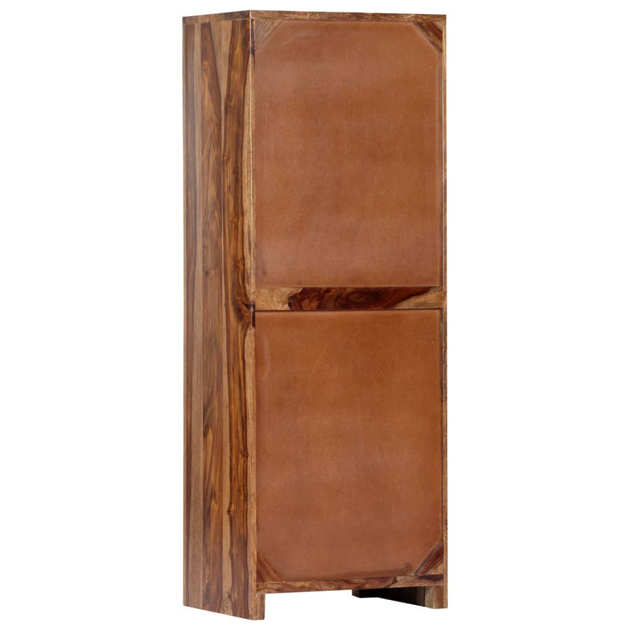 Bijzetkast 40x30x110 cm massief acaciahout
