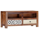 TV cabinet 90x30x40 cm solid acacia wood