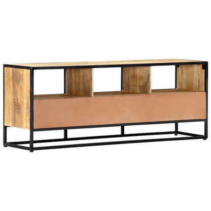 Tv-Meubel 120X30X45 Cm Massief Mangohout