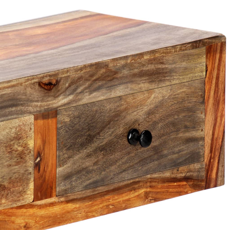 Wandtafel 100x25x20 cm massief acaciahout