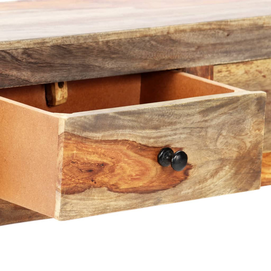 Wandtafel 100x25x20 cm massief acaciahout