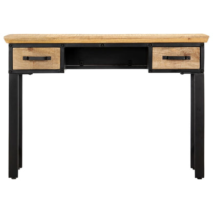 Schrijftafel 110x50x76 cm massief mangohout