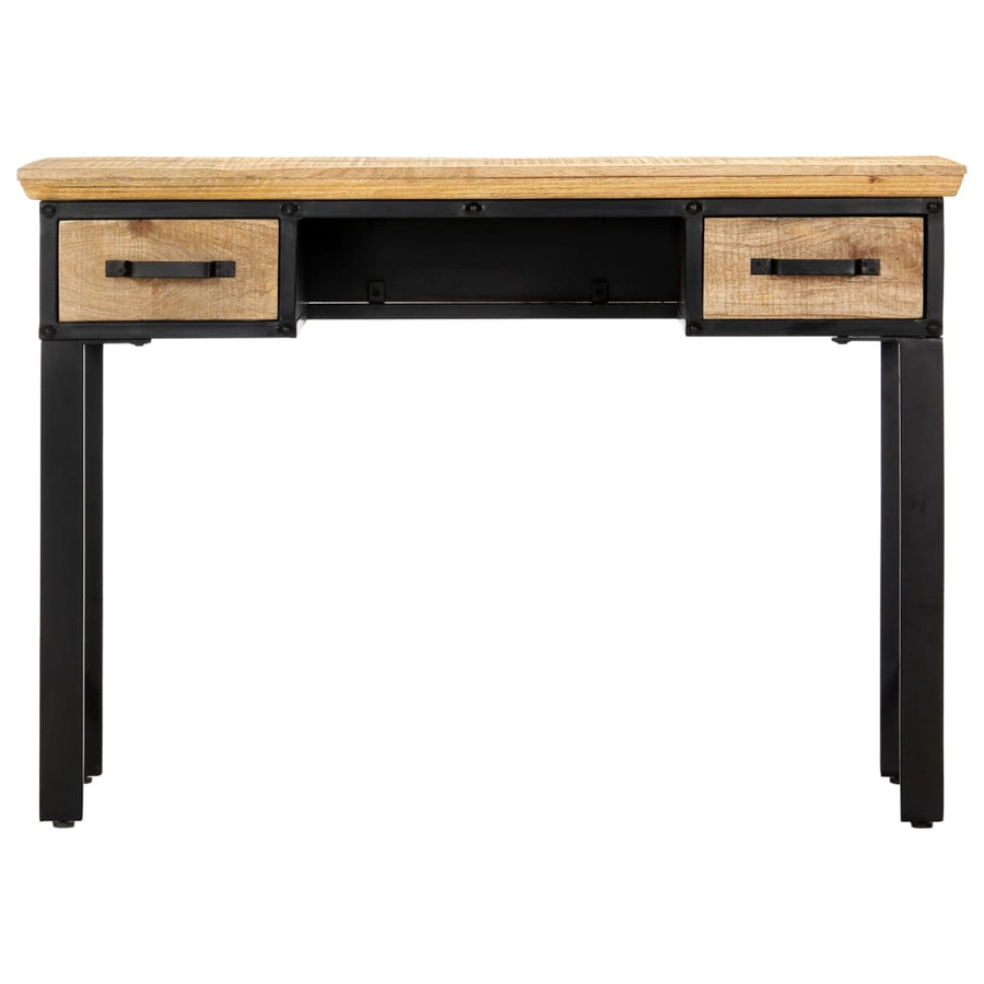 Schrijftafel 110x50x76 cm massief mangohout