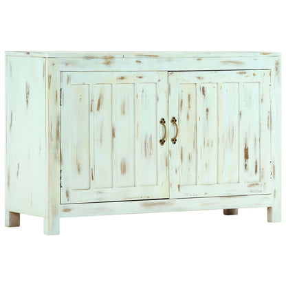 Dressoir 110X35X70 Cm Massief Mangohout Lichtblauw