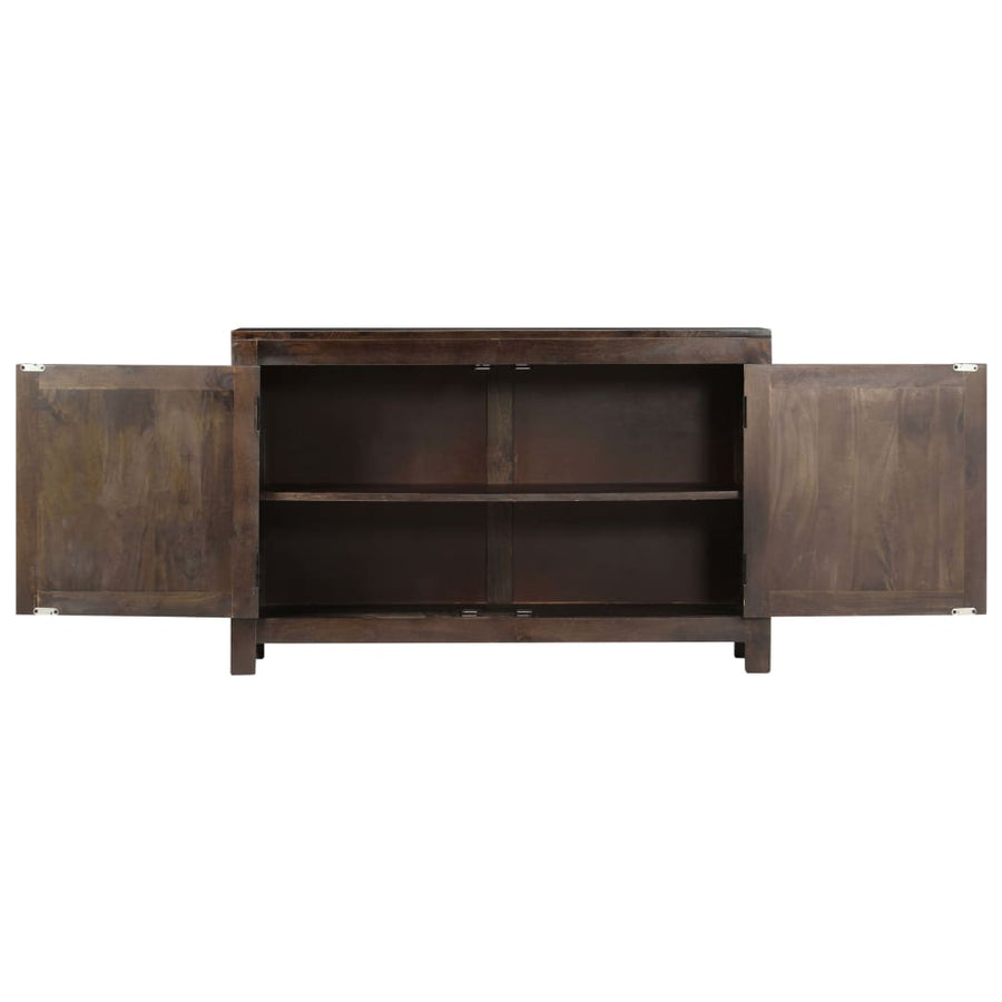 Dressoir met gesneden ontwerp 110x35x70 cm massief mangohout