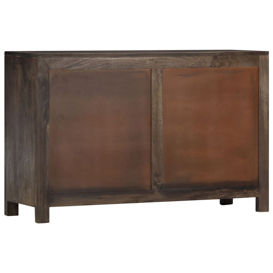 Dressoir met gesneden ontwerp 110x35x70 cm massief mangohout