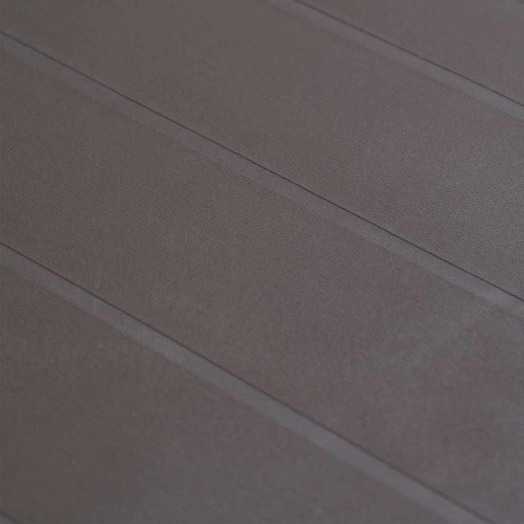 Tuintafel Rattan-Look Kunststof 79 x 79 x 72 cm Bruin