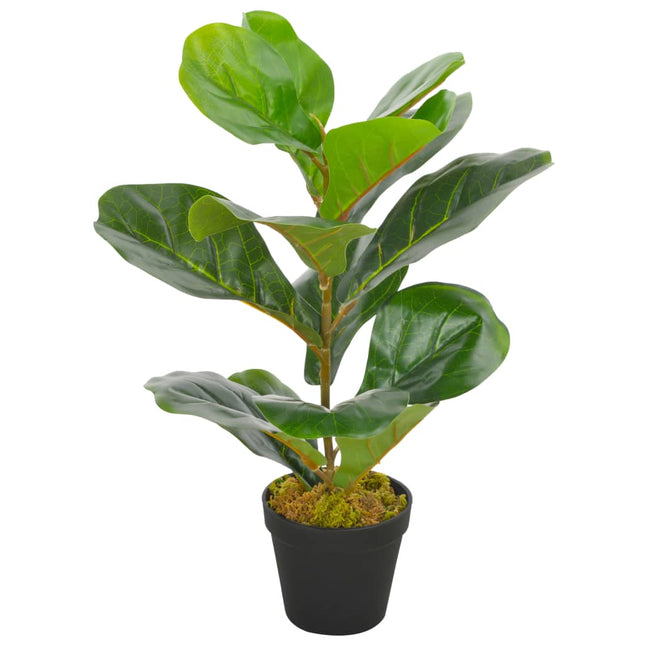 Kunstplant Met Pot Vioolbladplant Groen 45 cm