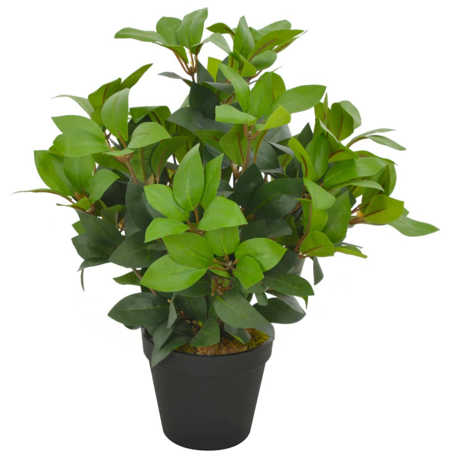 Kunstplant met pot laurierboom 40 cm groen 40 cm