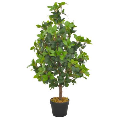 Kunstplant Met Pot Laurierboom Groen 90 cm