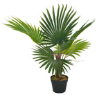 Kunstplant palm 70 cm groen