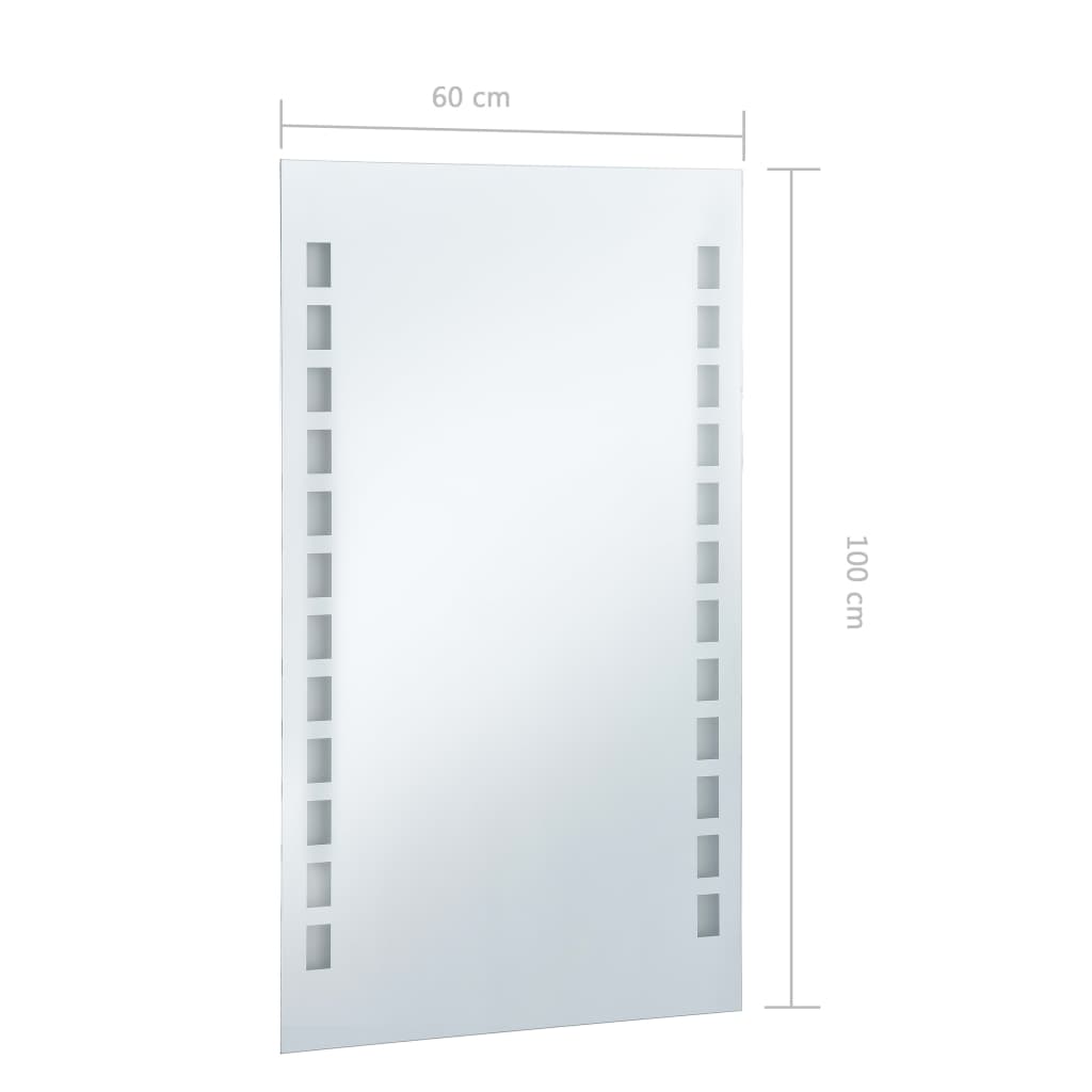 Badkamerspiegel LED 60x100 cm 60 x 100 cm