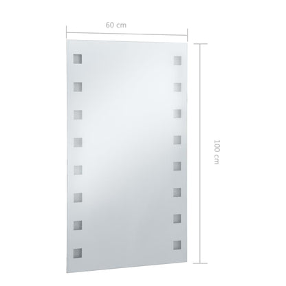 Badkamerspiegel Led 60 x 100 cm
