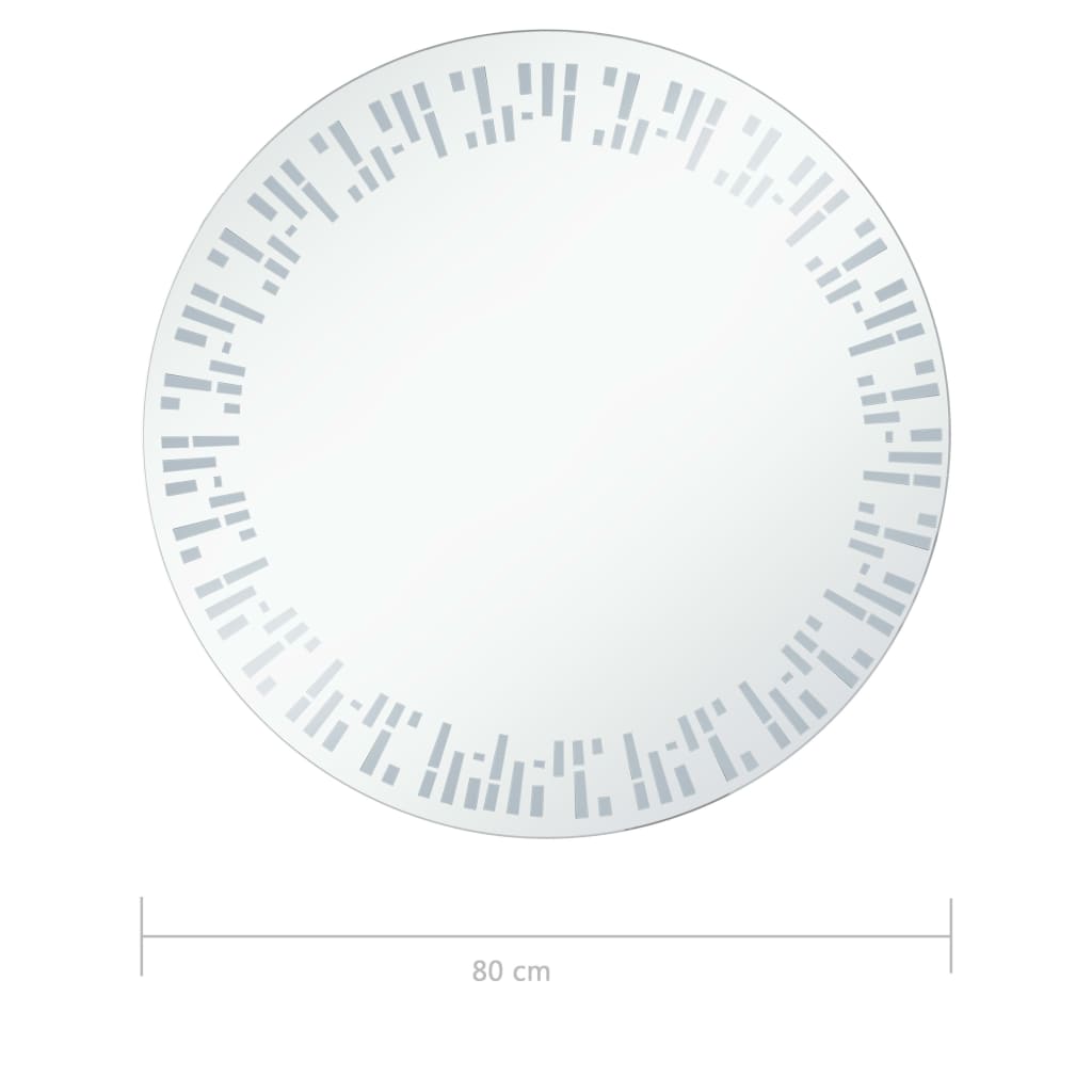 Badkamerspiegel Led 80 cm